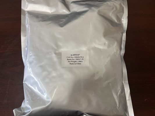 High Purity 99.9% m-6FDAP CAS 220426-92-6 with Extremely low metals ion residues use for Photosensitive Polyimide