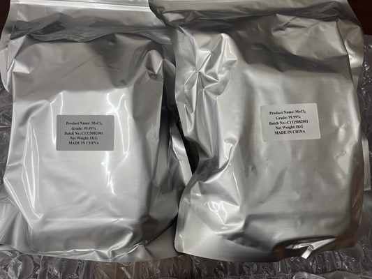 High Purity 4N Molybdenum(V) Chloride MoCl₅ is a versatile transition metal halide known for its strong Lewis acidity and its role as a key intermediate in molybdenum chemistry